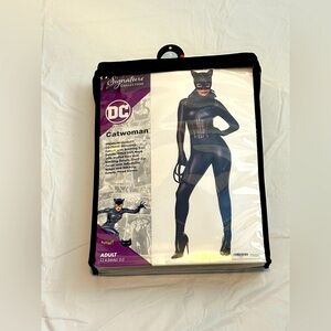 DC Black Zippered Catwoman costume